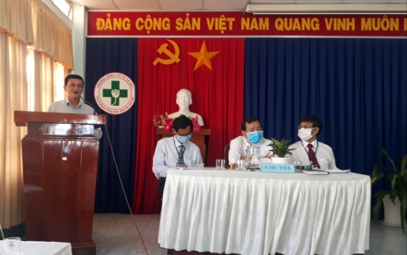 TRUNG TÂM Y TẾ THÀNH PHỐ SA ĐÉC TỔ CHỨC HỘI NGHỊ CÁN BỘ, CÔNG CHỨC, VIÊN CHỨC NĂM 2020