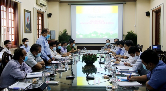 VIỆN PASTEUR TP.HCM GIÁM SÁT PHÒNG, CHỐNG DỊCH COVID-19 TẠI ĐỒNG THÁP