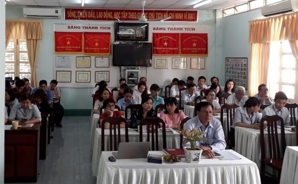 TRUNG TÂM Y TẾ TP SA ĐÉC TỔ CHỨC HỘI NGHỊ CBVC NĂM 2020