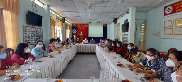 Trung tâm Y tế thành phố Sa Đéc tổ chức họp mặt kỷ niệm Ngày Quốc tế Phụ nữ 08/3