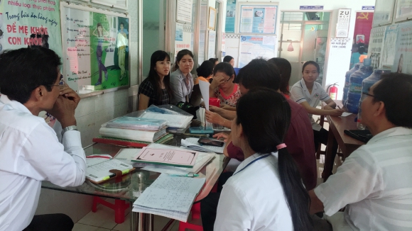 TRUNG TÂM Y TẾ TP SA ĐÉC KIỂM TRA HOẠT ĐỘNG TRẠM Y TẾ CƠ SỞ NĂM 2020