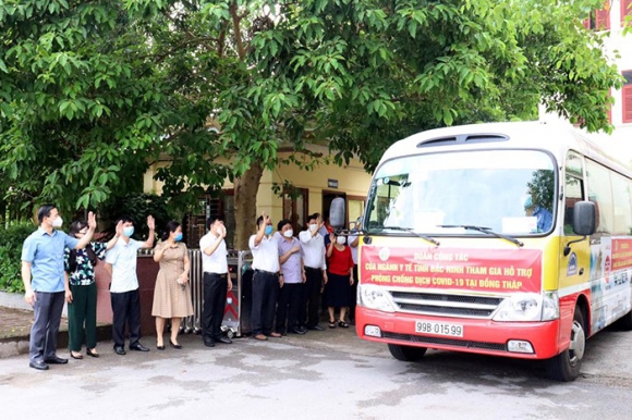 BẮC NINH HỖ TRỢ BỆNH VIỆN ĐA KHOA SA ĐÉC CHỐNG DỊCH COVID-19
